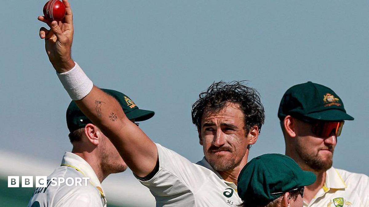 澳大利亚在第二场测试赛中大胜孟加拉国,斯塔克独揽10 wickets